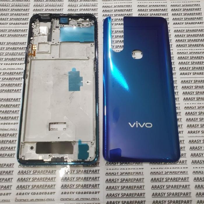 Kesing Housing Casing Fullset Vivo V15 Tulang Dan Backdoor *