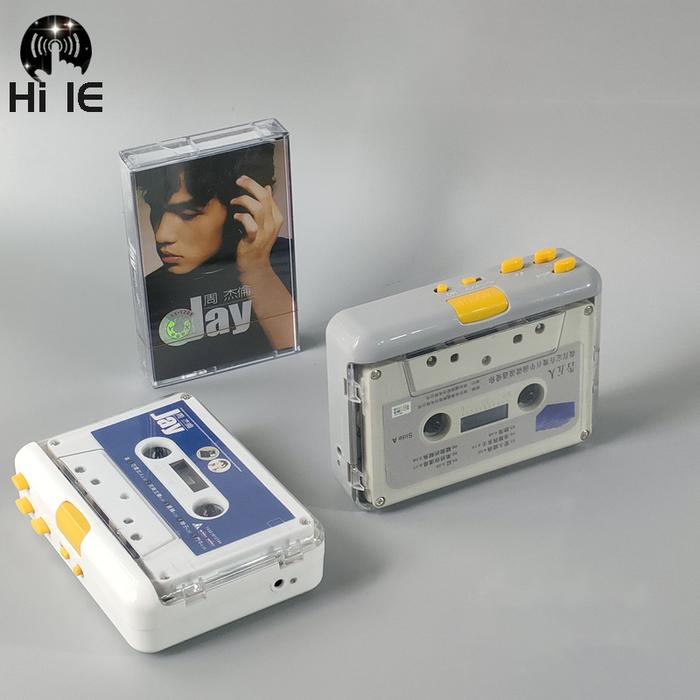 Retro Stereo Cassette Player Walkman Cassette Tape Music Audio Auto