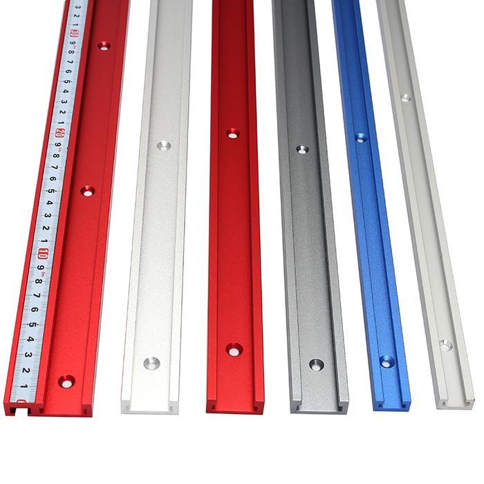 Terlaris, 300-1000MM Track T-Slot Miter Woodworking T-tracks