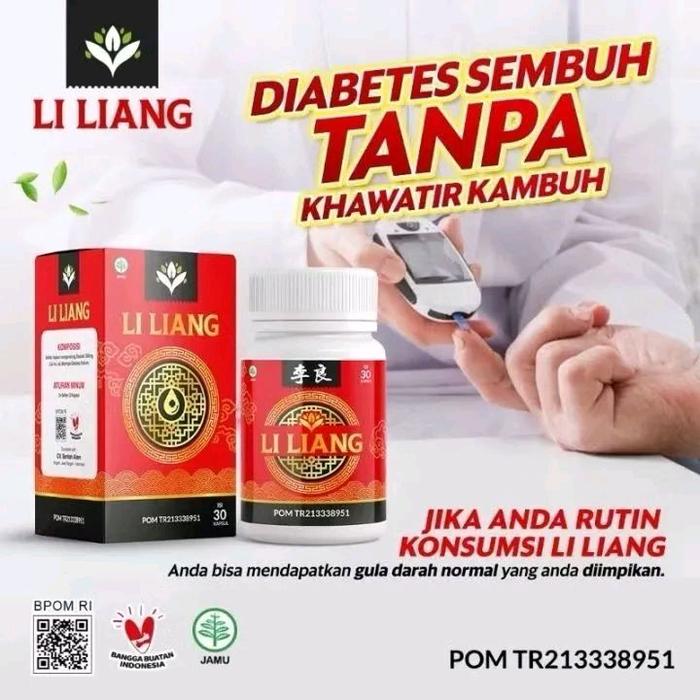 LILIANG OBAT HERBAL CINA DIABETES
