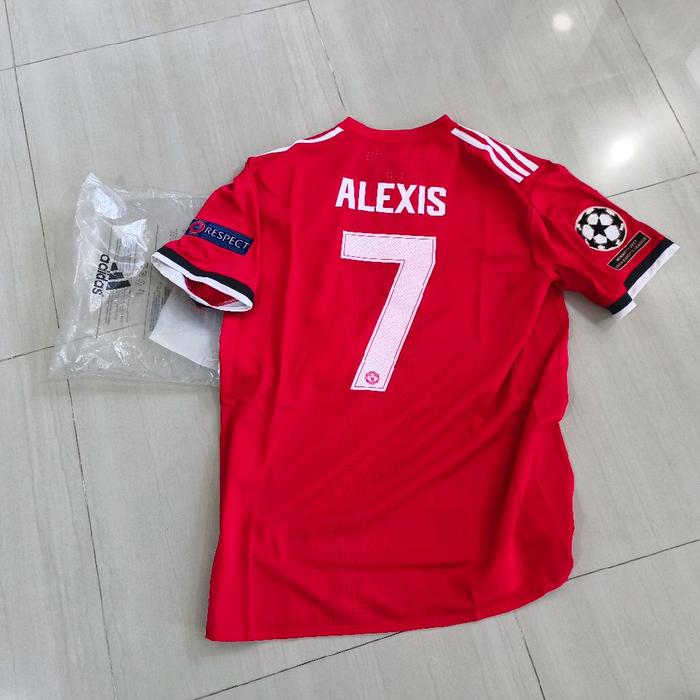 Baju Bola ALEXIS SANCHEZ No 7 Manchester Utd Europa League Winner 17 - Size L