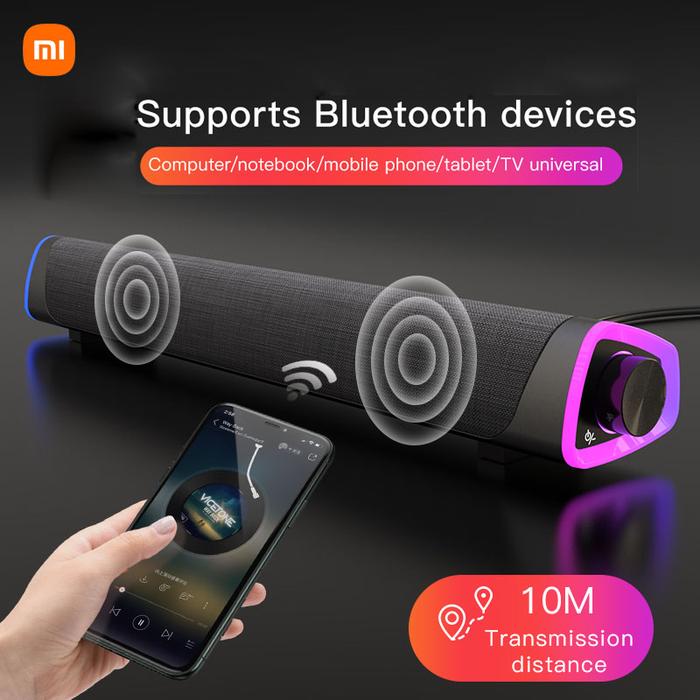 Xiaomi 3D Surround Soundbar Bluetooth 5.0 Speaker Wired Computer