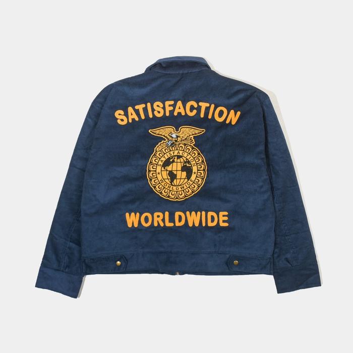 Satisfaction Work Jacket Corduroy W.R.W.D Navy