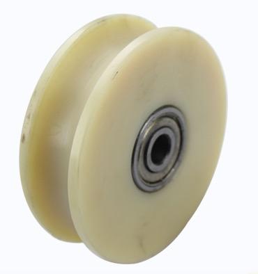 U / V Groove Wheel D:80mm (3inch) D:100mm (4inch) U / V Groove Nylon
