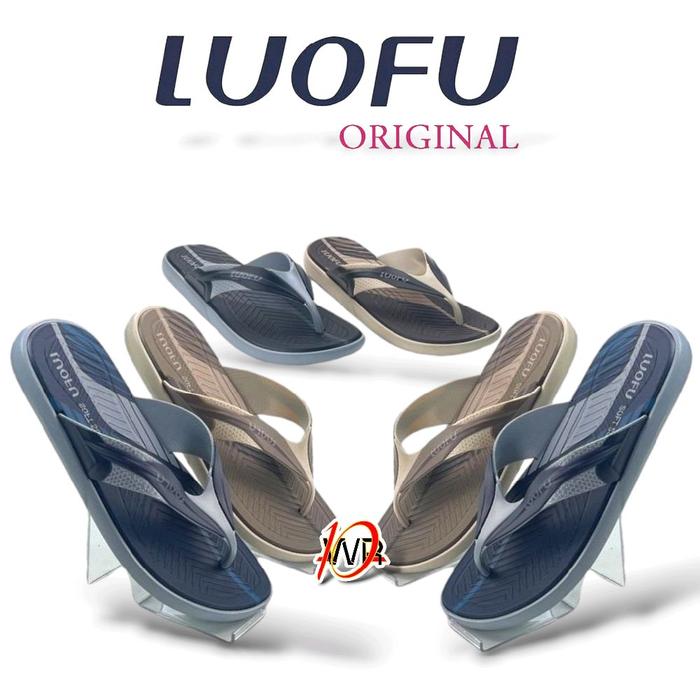 LUOFU ORIGINAL - Sandal Luofu Jepit Pria Ukuran 40-44 Original