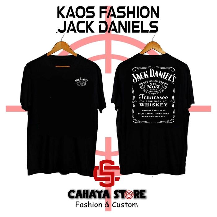 Tshirt JackDaniels - Kaos Fashion - Kaos Distro - JackDaniels Minuman - CAHAYASTORE888375