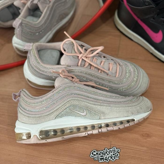 Nike air max 97 pink glitter original murah size 37 - sneakers second market