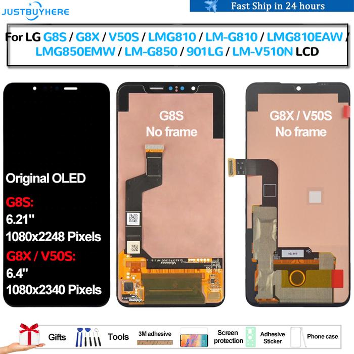 Original OLED For LG G8S G8X V50S ThinQ G810 G850 901LG V510N