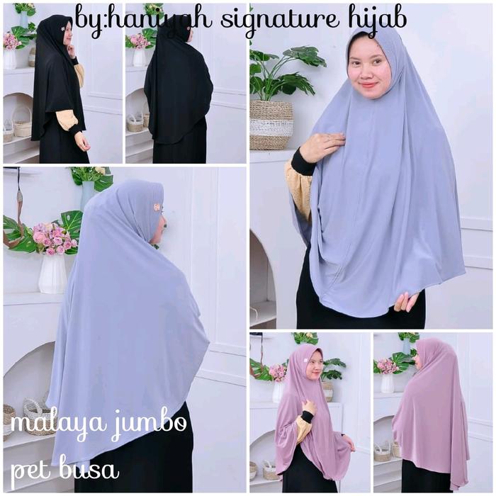 hijab bergo kenan super jumbo kerudung instan rabbani zoya elzata hamidah jilbab instan bergo malaya