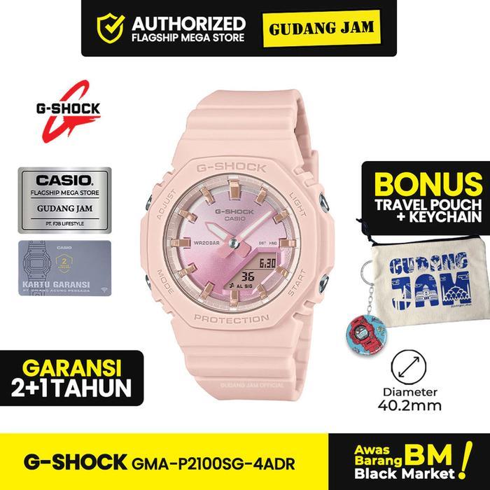 G-Shock Gshock Gma-P2100Sg-4Adr Jam Tangan Wanita Gma-P2100Sg-4A Gma-P2100Sg Gma P2100Sg Analog Dita