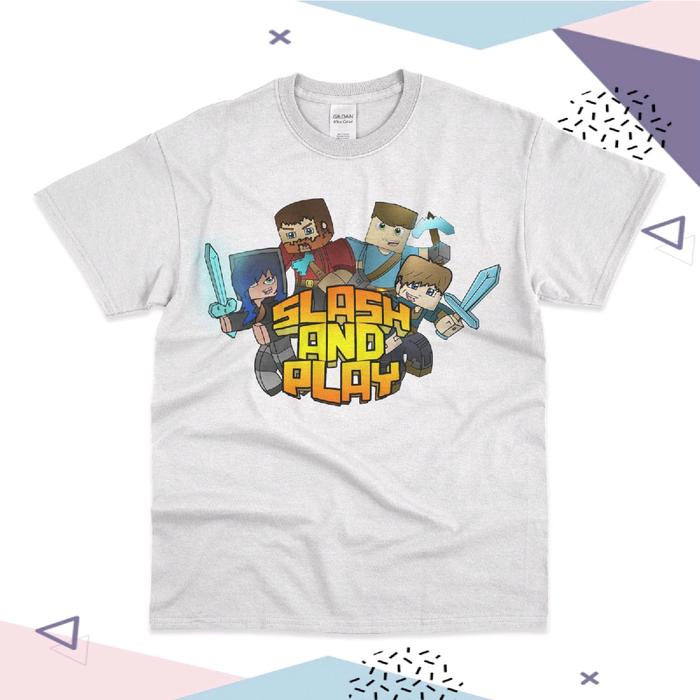 Baju Anak Minicraft Kaos Minicraft Roblox Terbaru Fashion