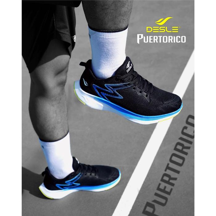 Sepatu Sneakers Sekolah Unisex Desle PUERTO RICO Original - Sepatu Running/Olahraga Desle