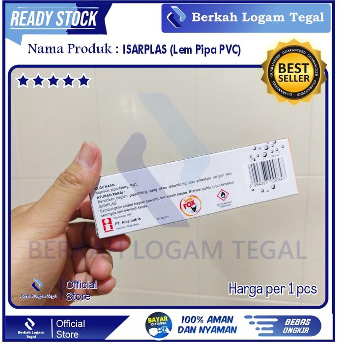Lem PVC ISARPLAS 45 Gram Grosir