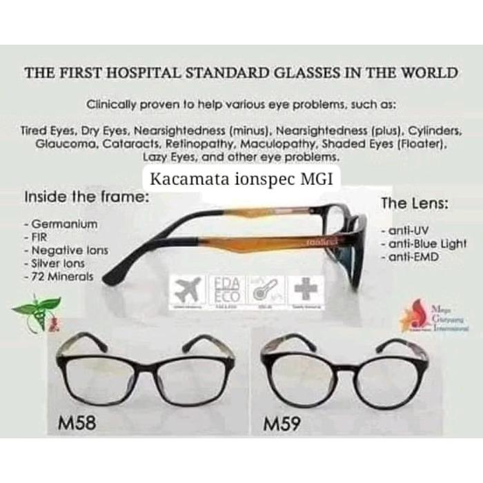 Kacamata Ionspec MGI M58 / M59/M56