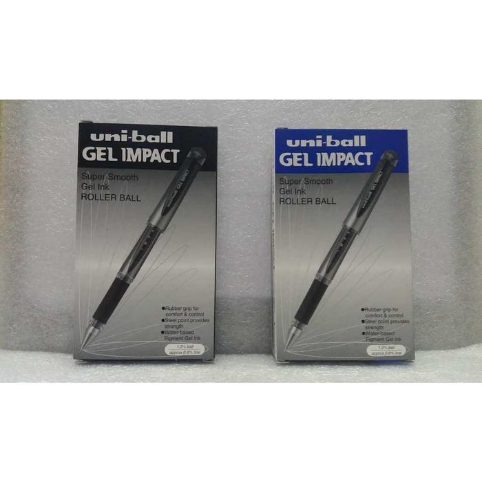 [PACK] Ballpoint Pulpen 1,0 - Uniball Gel Impact UM-153S MURAH!