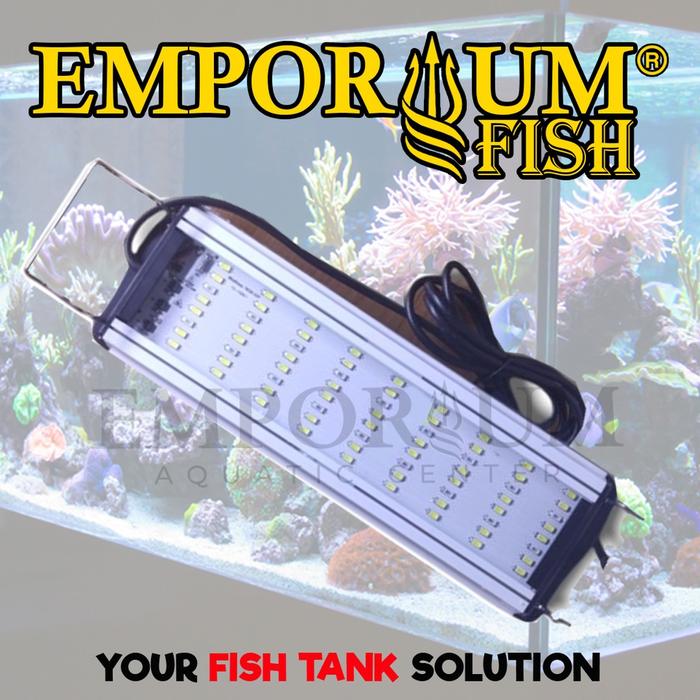 LAMPU LED ATAS AKUARIUM NIKITA STAR NS-400S / 20 WATT EXTRA BRIGHT SUPER TERANG NS 400 S