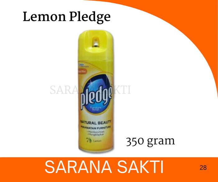 Pledge Aerosol Lemon botol