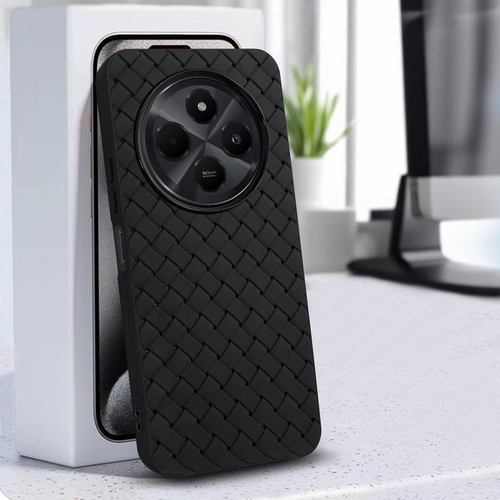 Case for Redmi 14C / C75 Softcase SLIMFIT WOVEN BREATHABLE Casing Case Hp