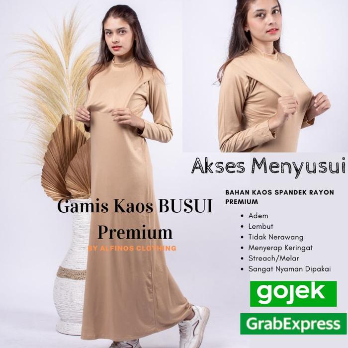 Gamis Busui | Gamis Busui Friendly | Manset Gamis Busui | Gamis Kaos Busui | Manset Gamis Busui | Dr