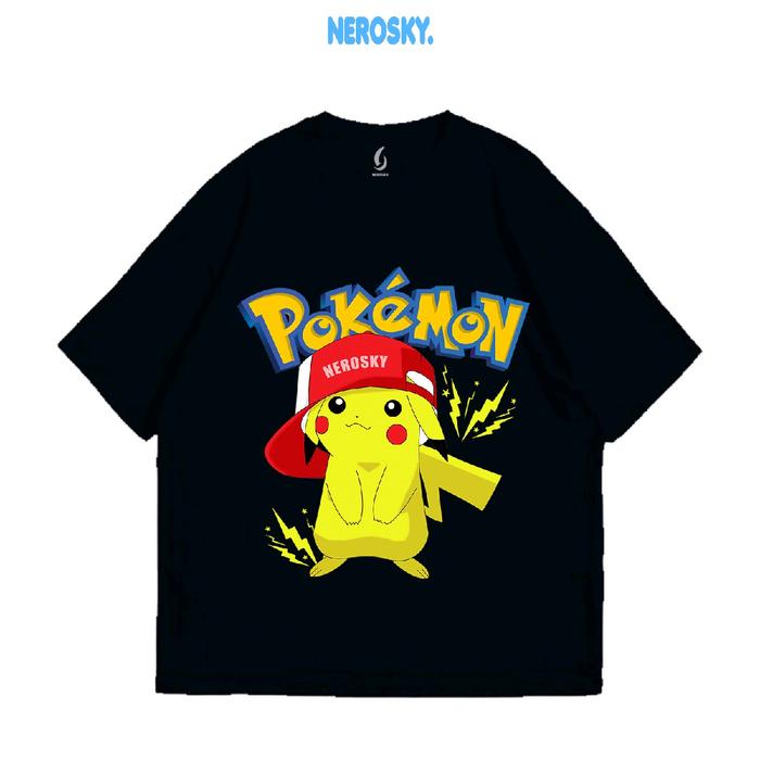 Kaos Oversize Pokemon 24s premium cotton combed