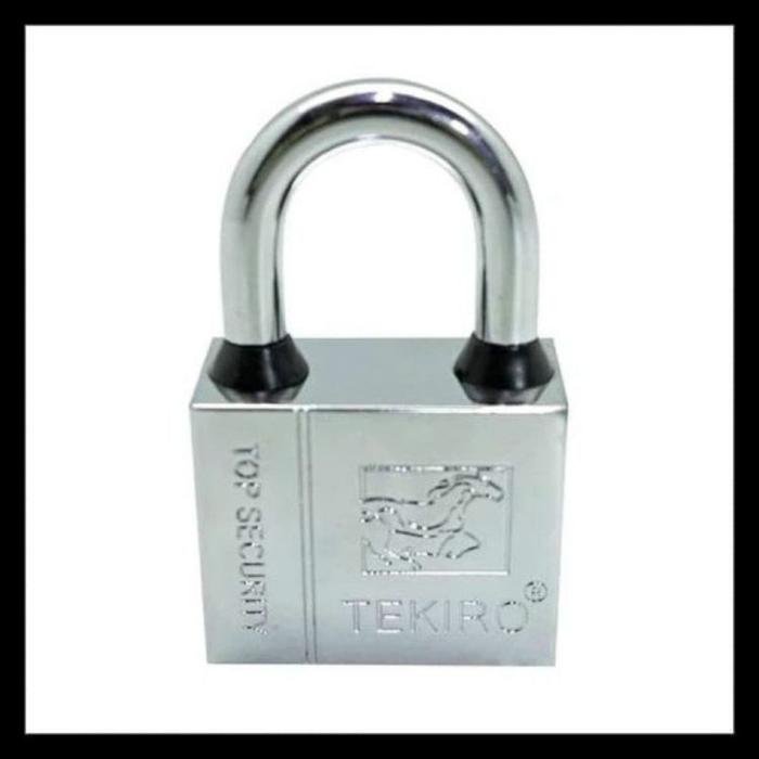 Gembok Leher Pendek TEKIRO 60mm – Kunci Pengaman Baja Kuat