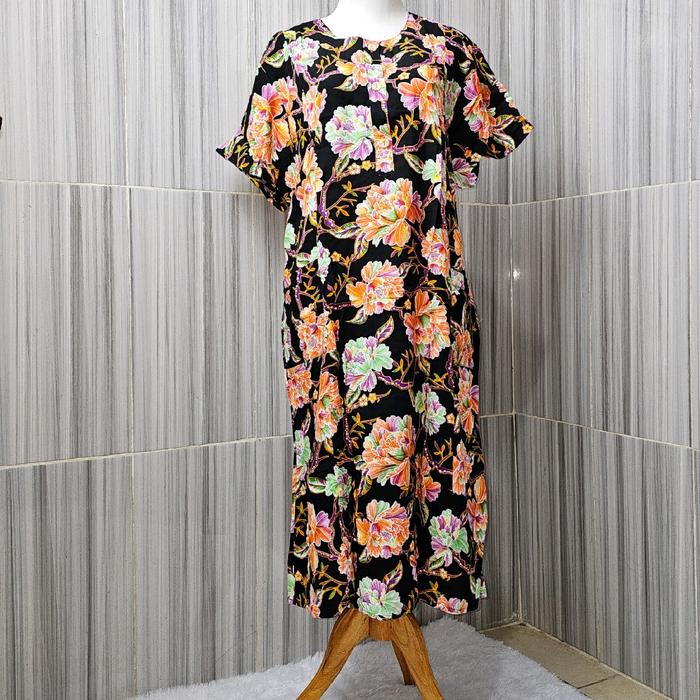 Daster kencana ungu label biru asli