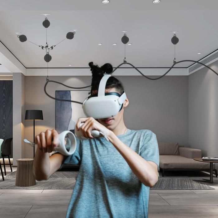 6Pcs VR Cable Management For Meta Oculus Quest 2 Link Cable