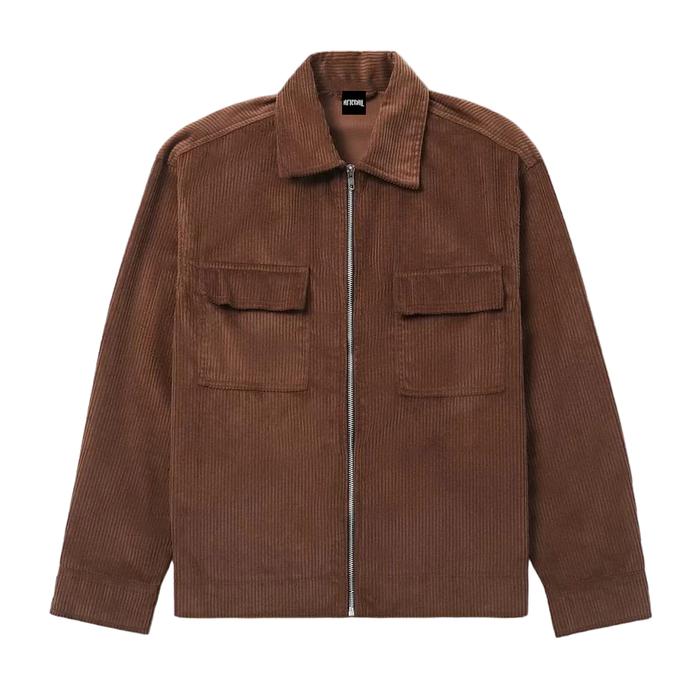 Afterall Corduroy Jacket Zip Brown Green Black Jaket Corduroy Pria Work Jacket Kemeja Polos Corduroy