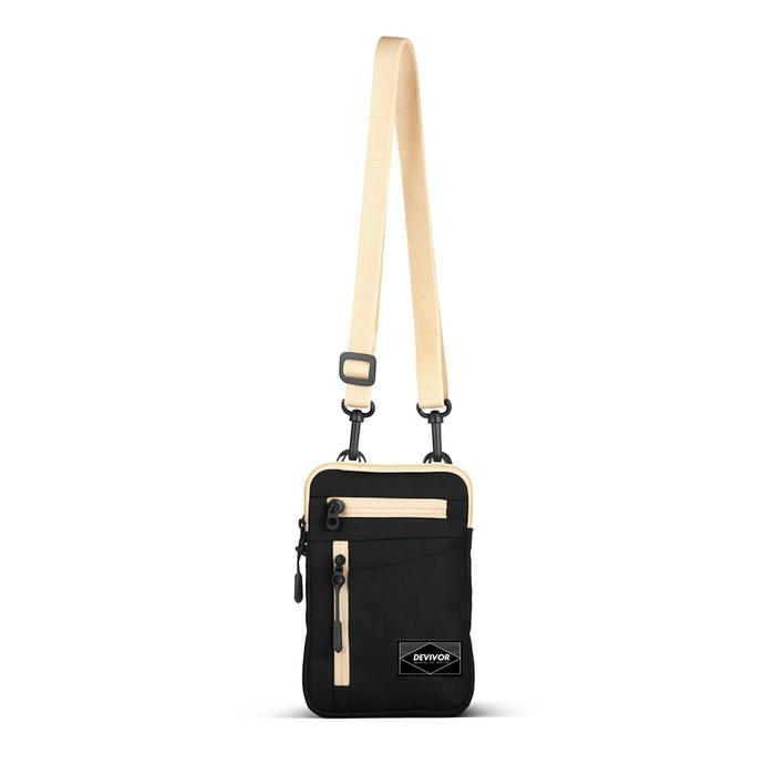 DIVA Devivor Tas Selempang Wallet Pria/Dompet Cowok Hp Terbaru Tas Hp Tas Handphone/Tas Leher Slingb
