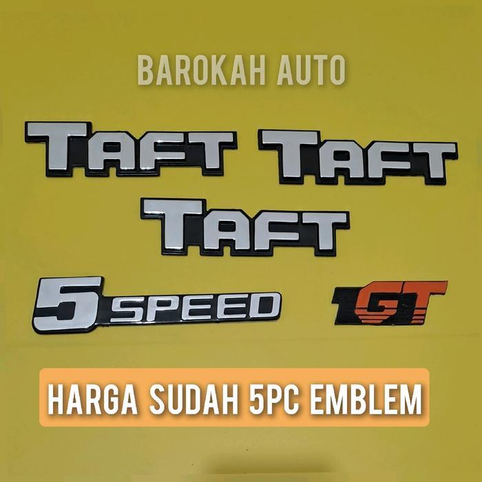 emblem taft gt set harga sudah 5pc emblem OSEAN