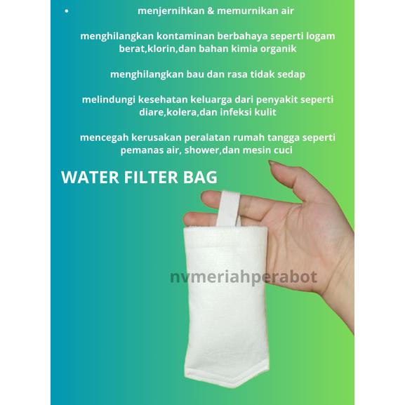 Filter Air Keran Kain Saringan Penjernih Air Isi 6-12pcs/saringan air kran