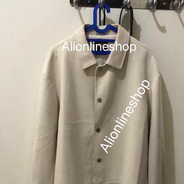 outer jacket suede signore preloved 100% like new
