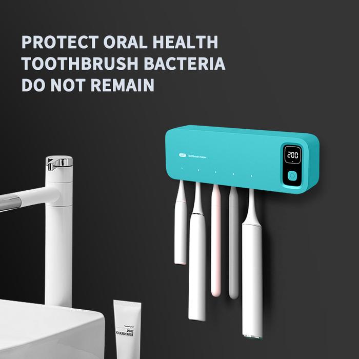 Rechargeable Uv Wall Toothbrush Holder Fast Drying Uv Toothbrush