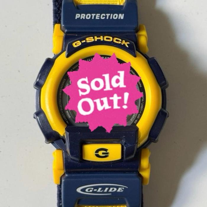 Gshock Dw 003 G-LIDE Original Preloved Minusan - Super Rare