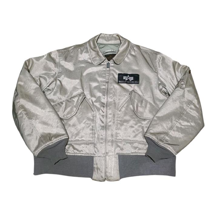 Jaket CWU 45/MP Alpha Industries Silver
