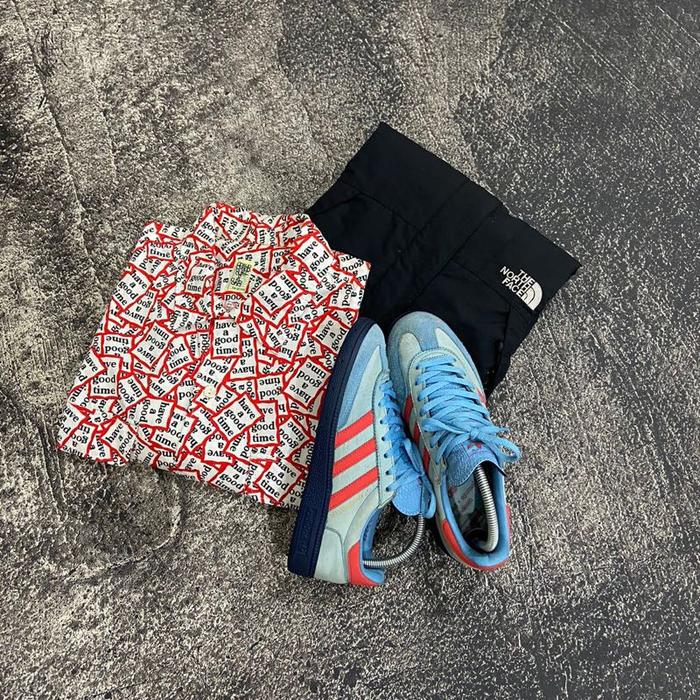 Kemeja hagt + adidas gt manchester
