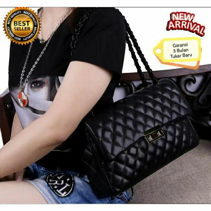 Fashion - TAS MAXI YUNI SHARA uku.besar TERLARIS.TAS BATAM IMPORT TAS WANITA TALI RANTAI