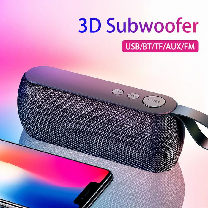 Portable Bluetooth Speaker Wireless Loudspeaker Mini Sound System 3D