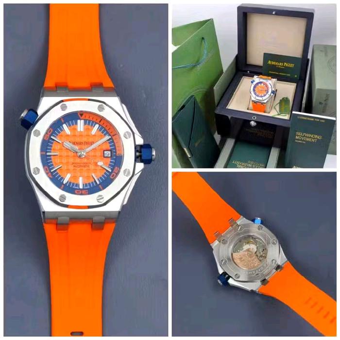 Judul: Audemars Piguet Royal Oak Offshore Diver Automatic White Dial – Rubber Strap