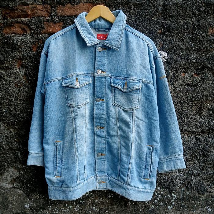 trucker jacket denim xgirl not uniqlo gu gap lea monotaro iron heart