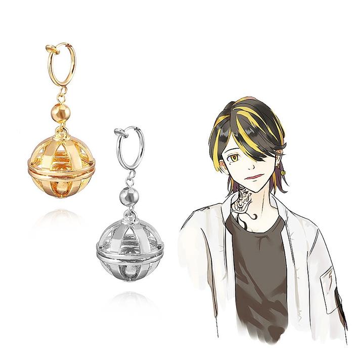 TR003 – Anting Jepit Tanpa Tindik Aksesoris Anime Manga Cosplay Tokyo Revengers  Kazutora Hanemiya