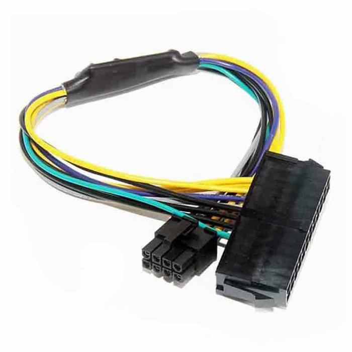 ATX 24Pin Female to Motherboard 8Pin Male for DELL Optiplex 3020 7020