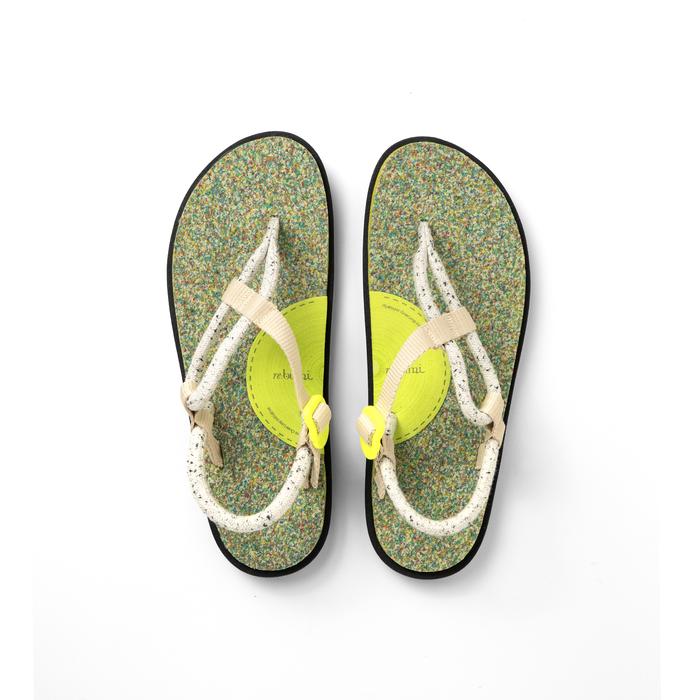 Pijakbumi Re:Bumi Recycled Sandal - Black Matcha, Sepatu Lokal Daur Ulang dengan Desain Minimalis da