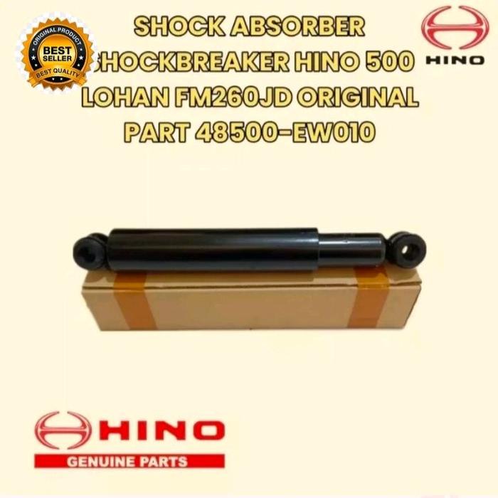 SHOCK ABSORBER SHOCKBREAKER DEPAN HINO 500 LOHAN FM260JD ORIGINAL PART 48500-EW010