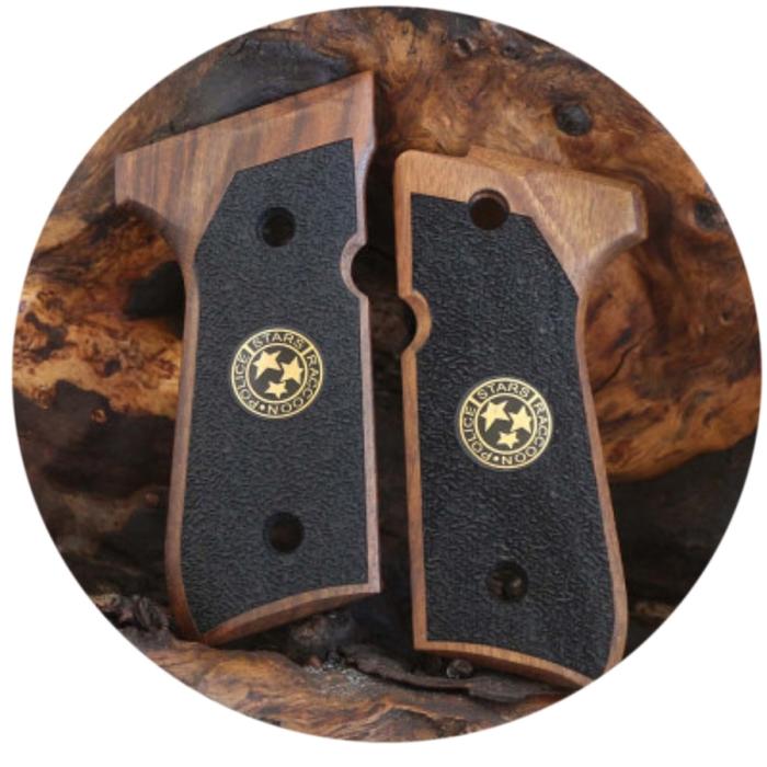 Ksd Brberetta 92Fs 92 A1 92G 92D 96 M9 Compatible Walnut Grips