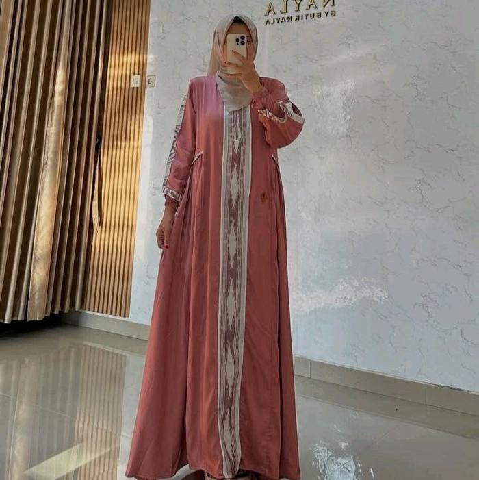 Dress butik Nayla grahita pink