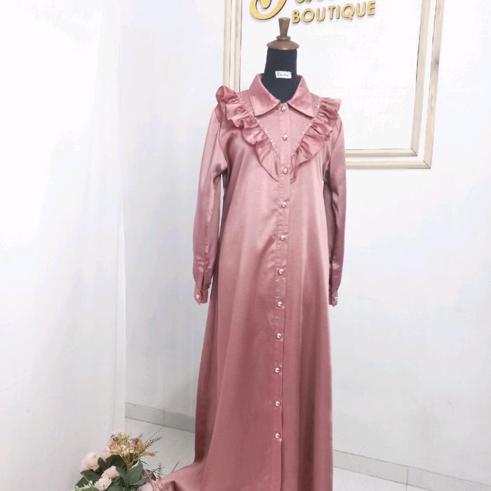 Dress Atira Dress Ruffle Dress A line Gamis simple