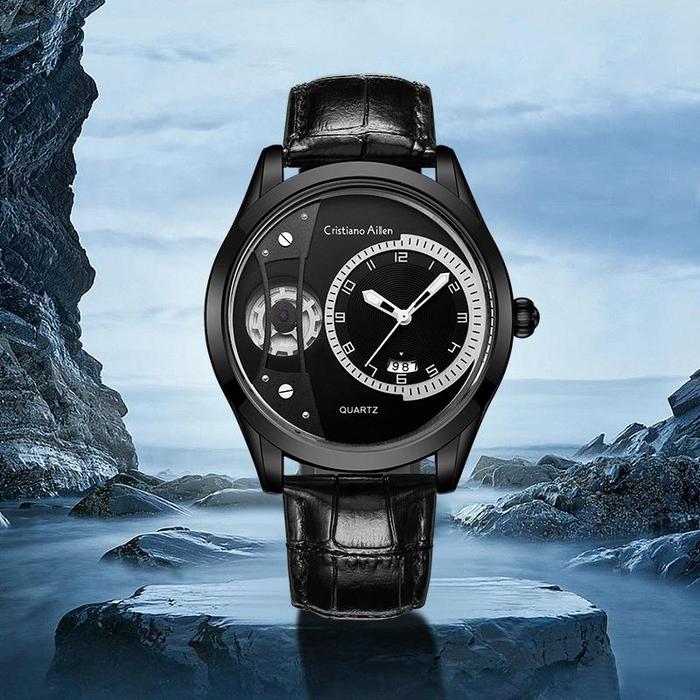 Cristiano Aillen Jam Tangan Wanita 870 Kulit Water Resistant 3 ATM