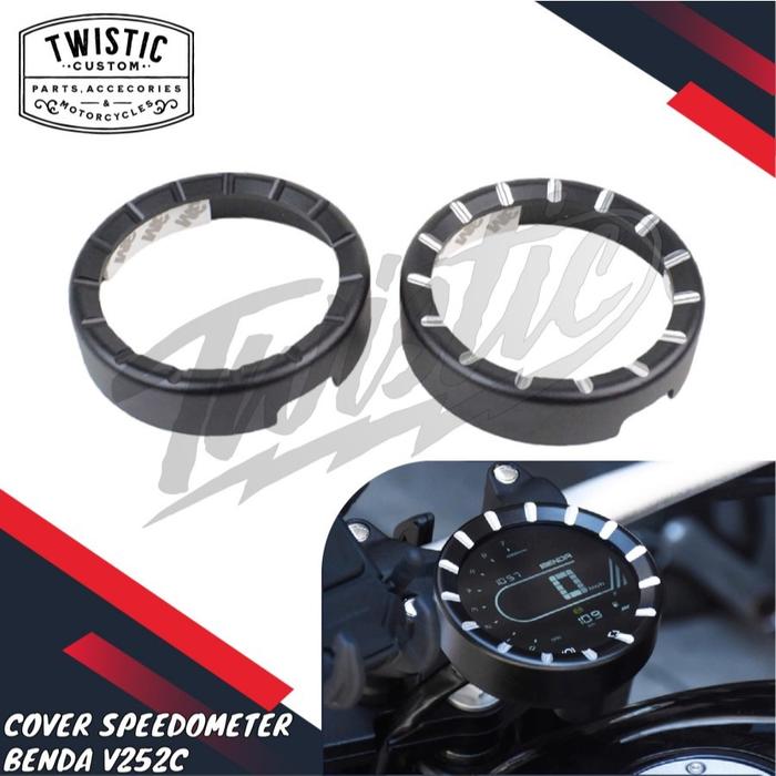 Cover Pelindung Casing Speedo Speedometer CNC Motor Keeway Benda V252C V252 V 252 C