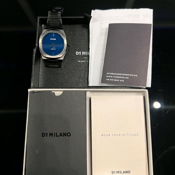 D1 Milano ultrathin UTBJ - Jam tangan pria
